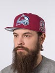 Бейсболка MITCHELL NESS арт. 6HSFLR22464-CAVBRGY Colorado Avalanche NHL (burgundy)